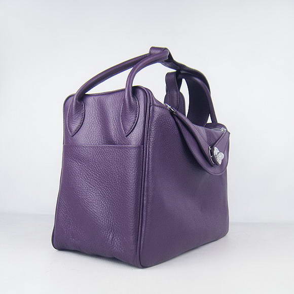 High Quality Replica Hermes Lindy 26CM Shoulder Bag Purple - Click Image to Close